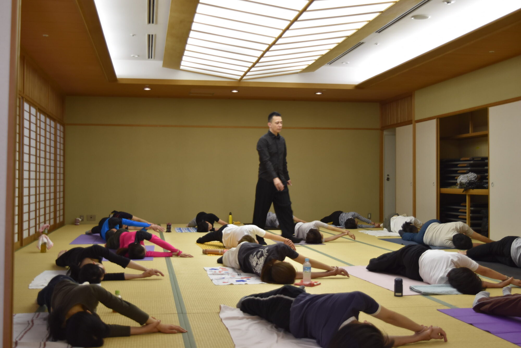 土曜日のワークショップ「ストレッチ・エクササイズ」を開催しました！