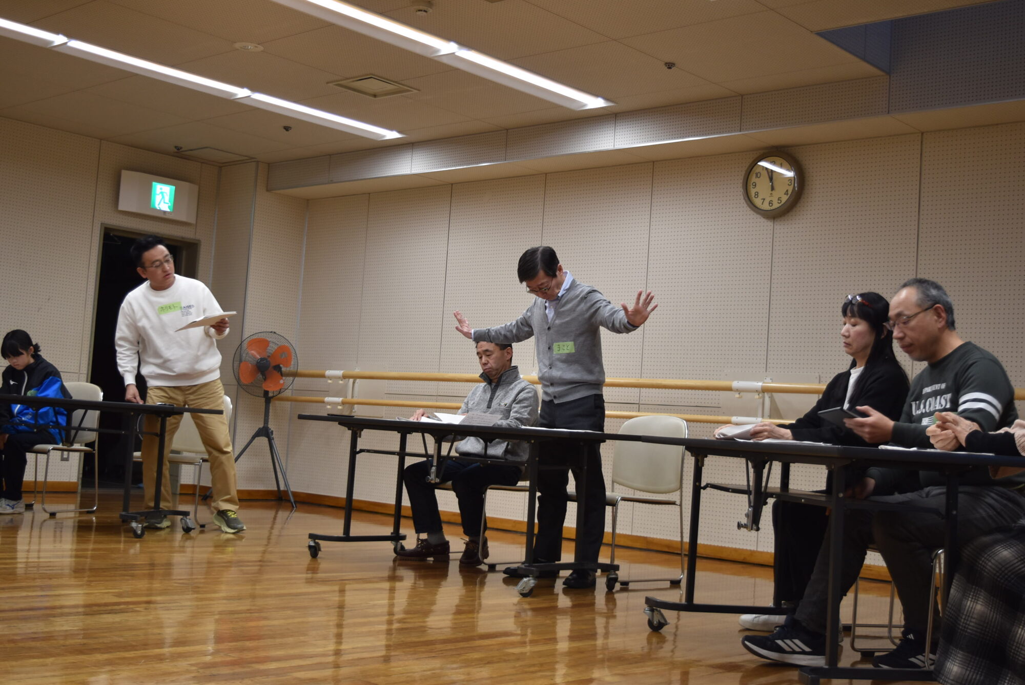 プロの演出家とお芝居のワンシーンを稽古！土曜日のワークショップ「お芝居をかじってみよう」（後期）を開催しました