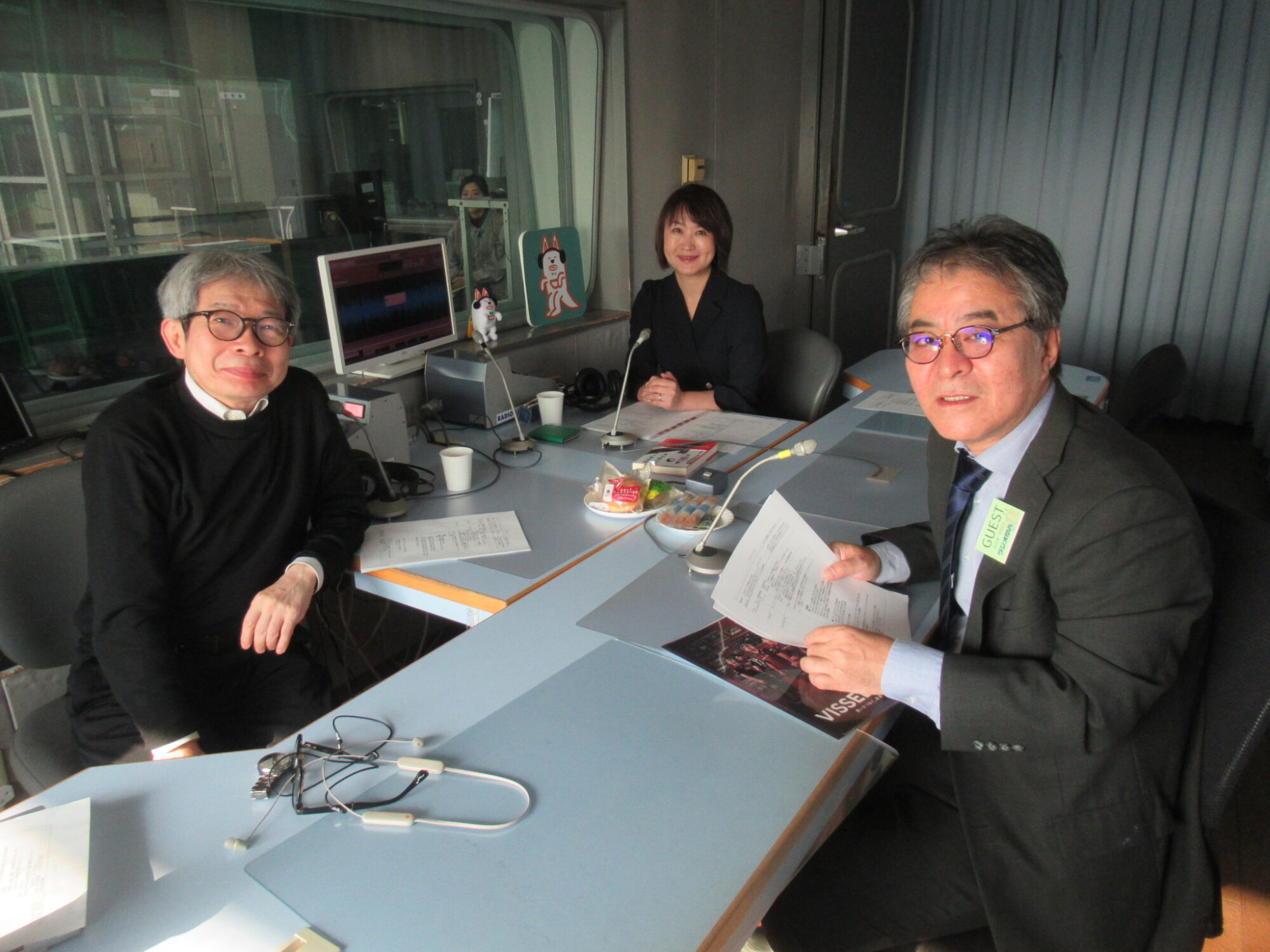 ラジオ関西『平田オリザの舞台は但馬』の収録に参加しました！